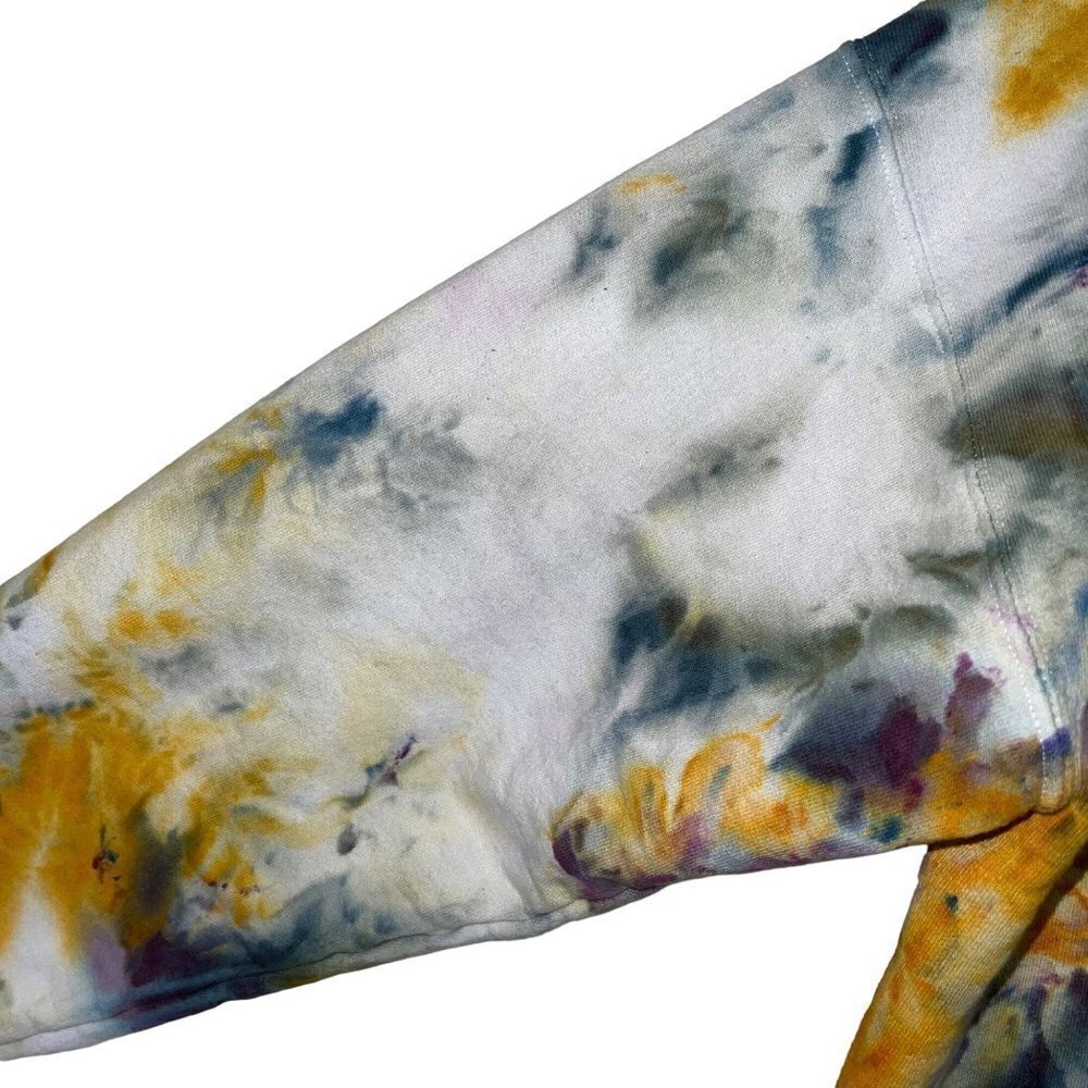 Anna Joyce Womens Sweatshirt Size Medium Hand Dyed Pure Cotton Handmade Portland - Picture 5 of 8